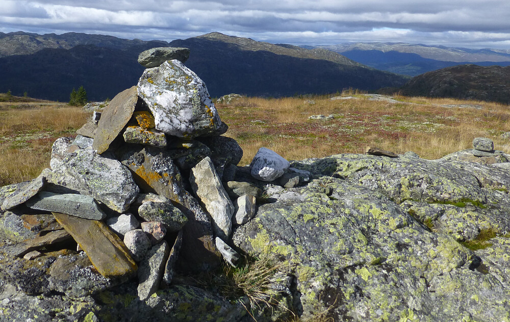 Topprøysa med utsikt