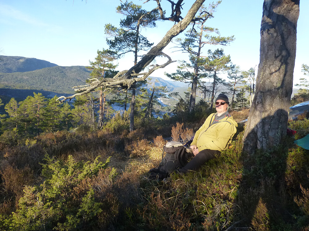 Pause med utsikt i lia