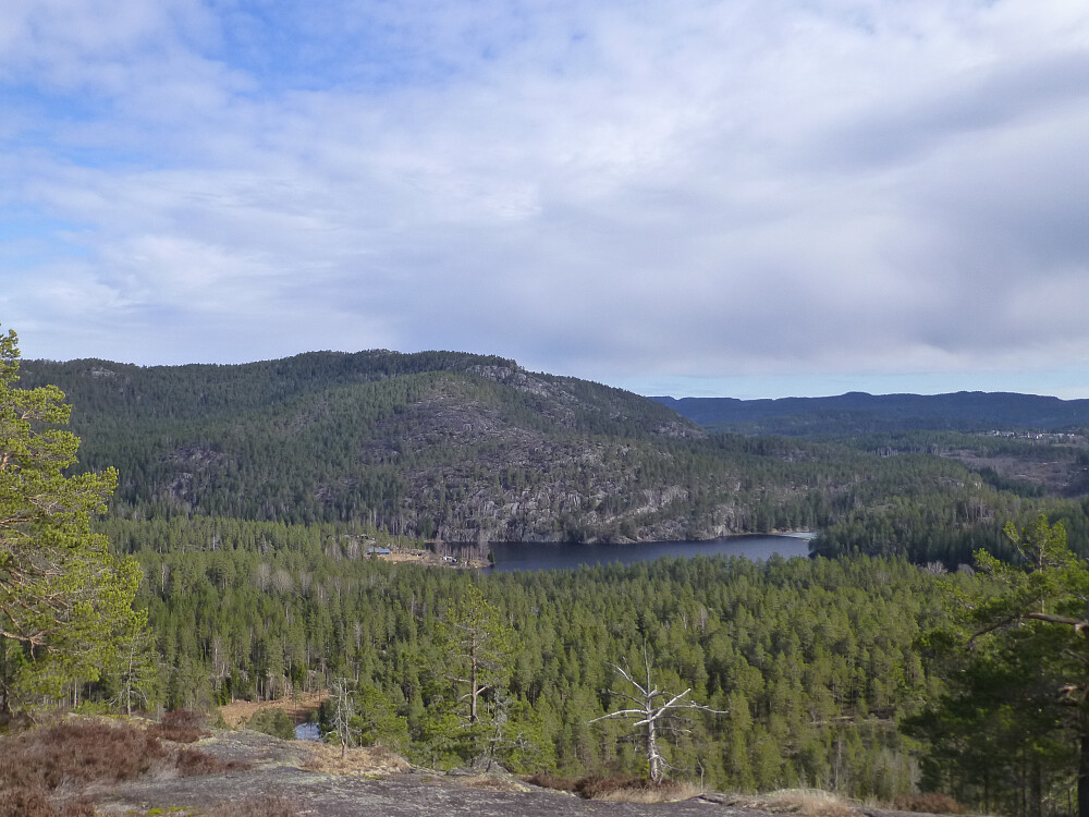 Utsikt mot neste tur denne dagen, Brakenesheia