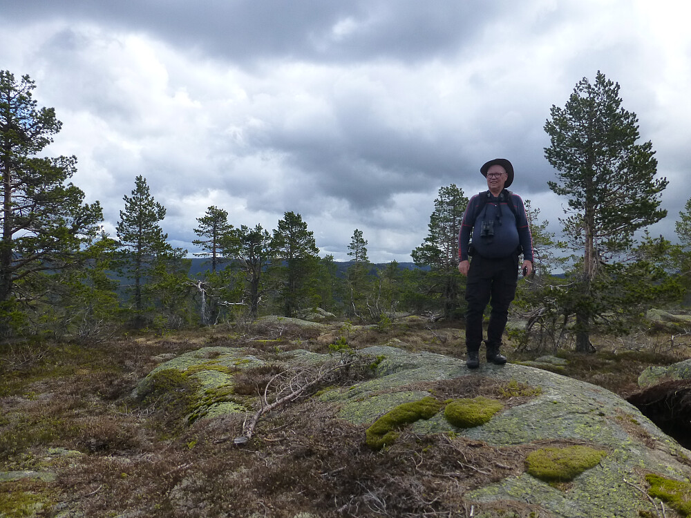 Øyvind på toppen