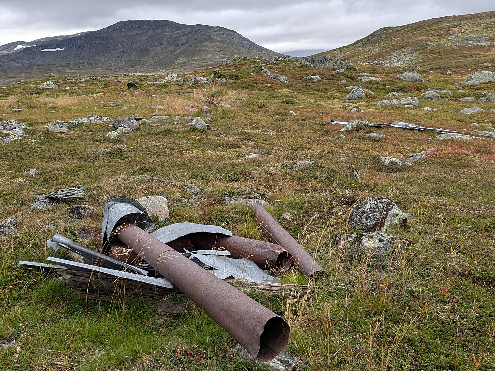 Rester av utedassen