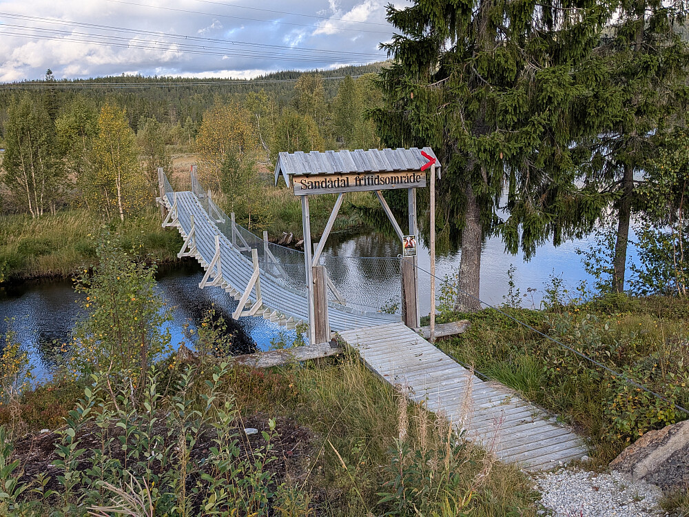 Bru over Sandåa