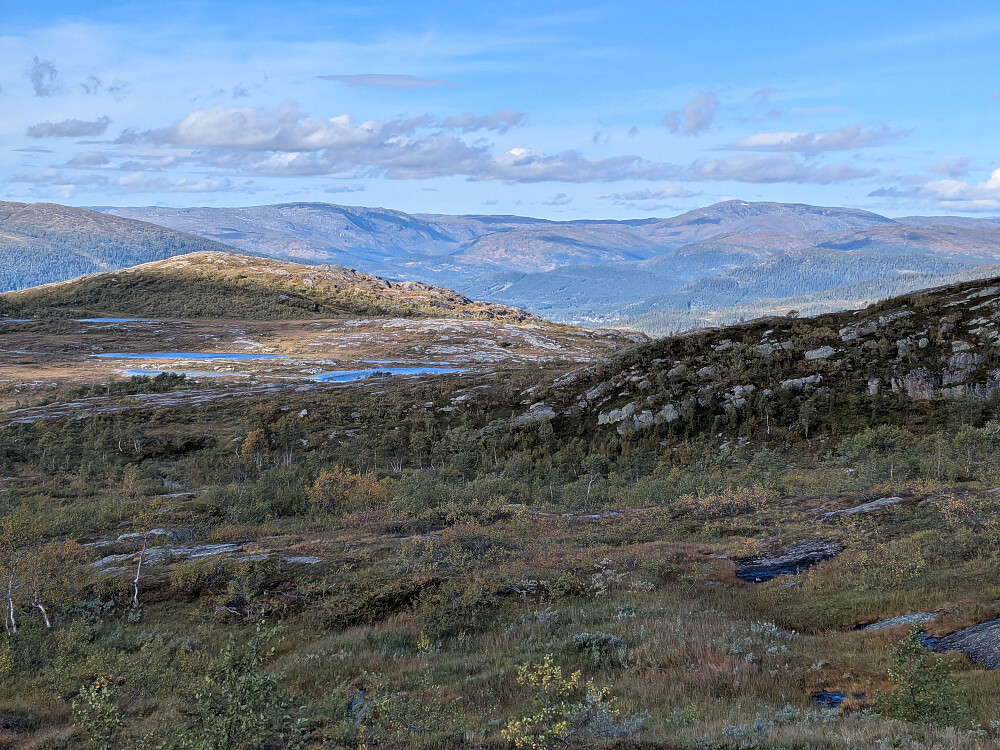 Utsikt mot Kjerråklumpen