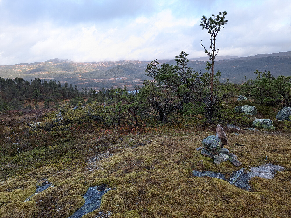 Toppvarde og trigpunkt på Kittilåsen