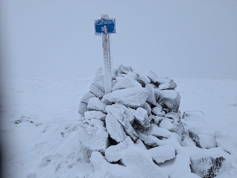 Toppvarden på Gunnarfjellet