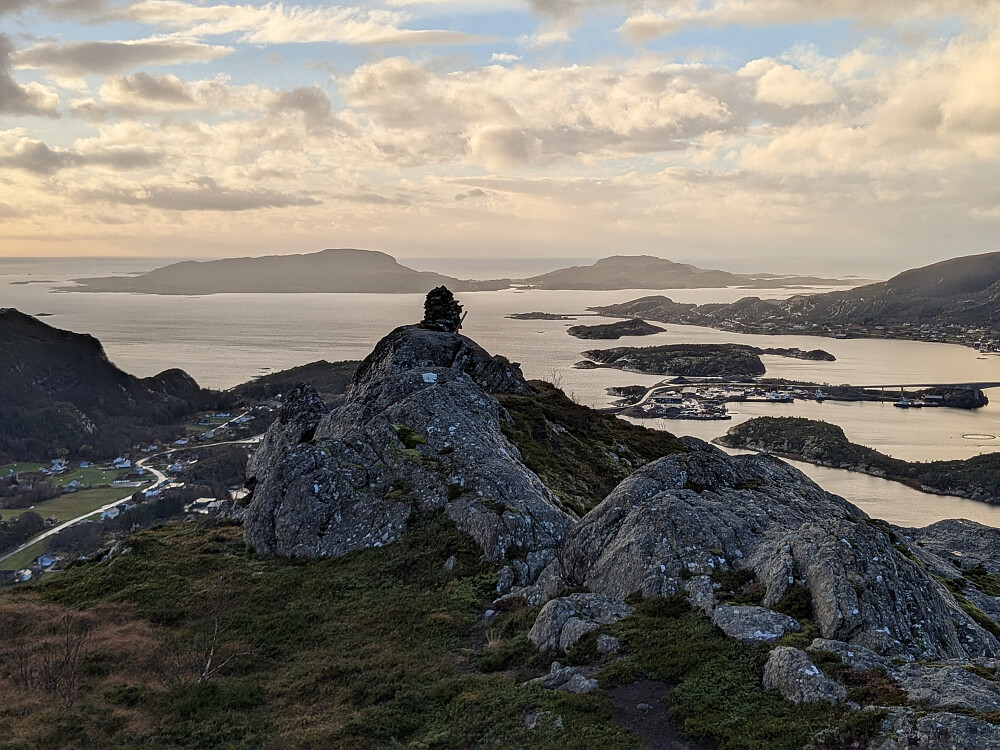 Toppvarden på trigpunktet på Jultjuven