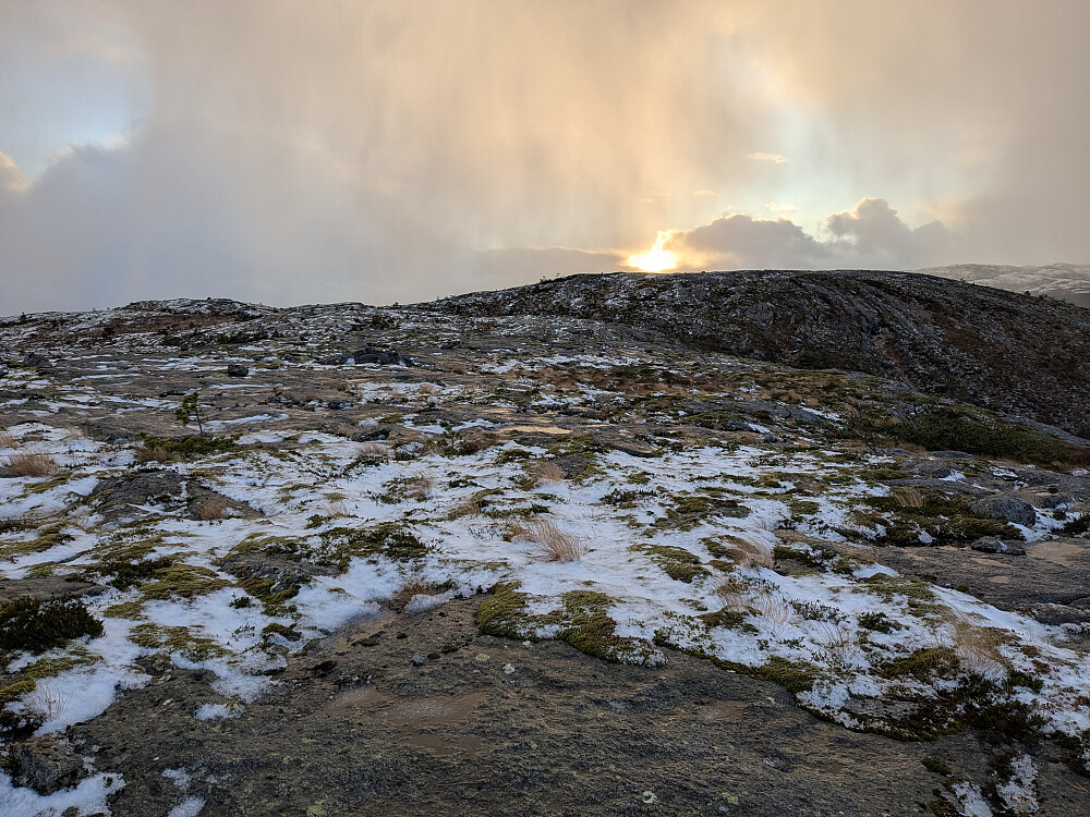 På tur mot Blåberget