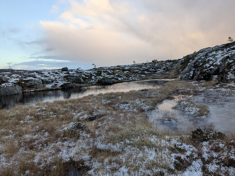 Flere tjønner mot Blåberget