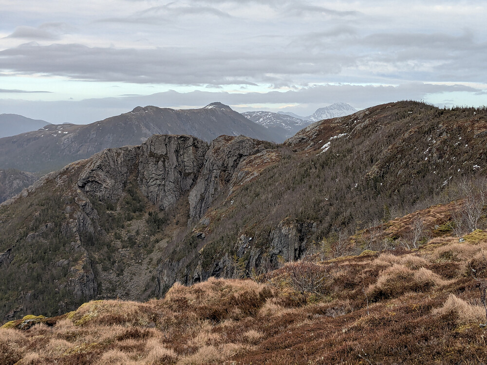 Spektakulære fjell. Heilhornet bak