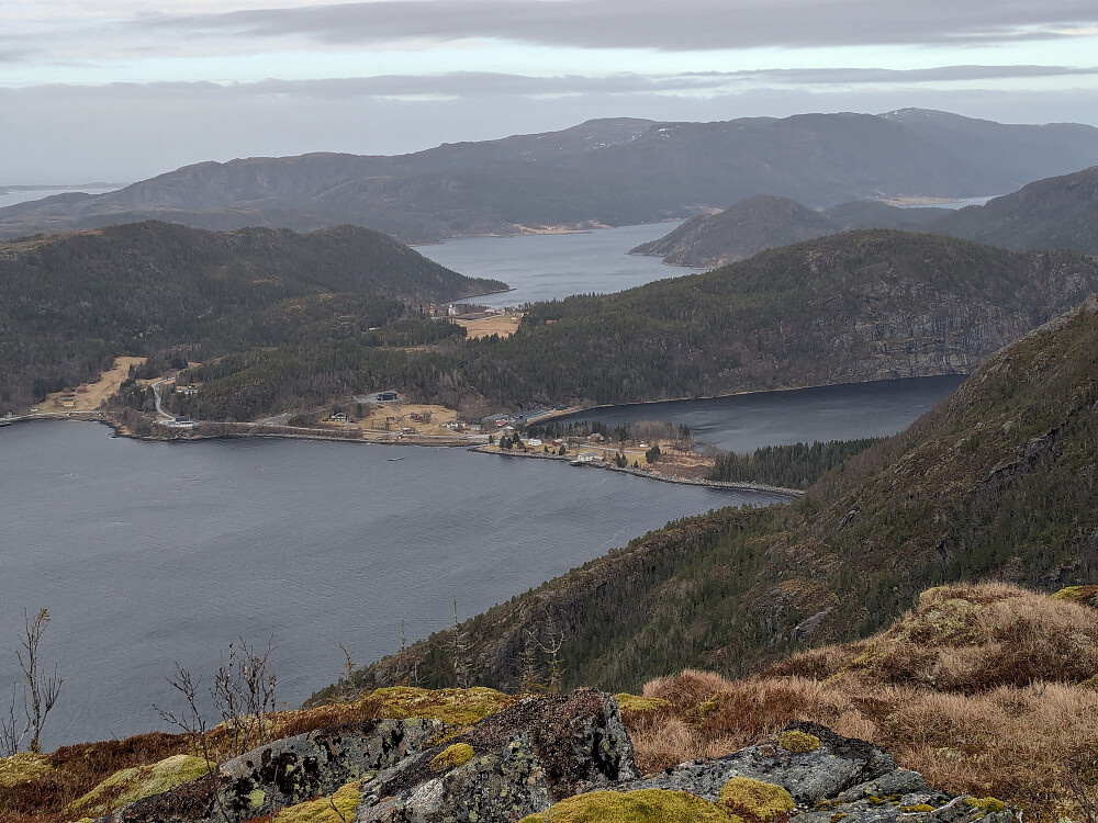 Utsikt mot Lonet, Naustbukta