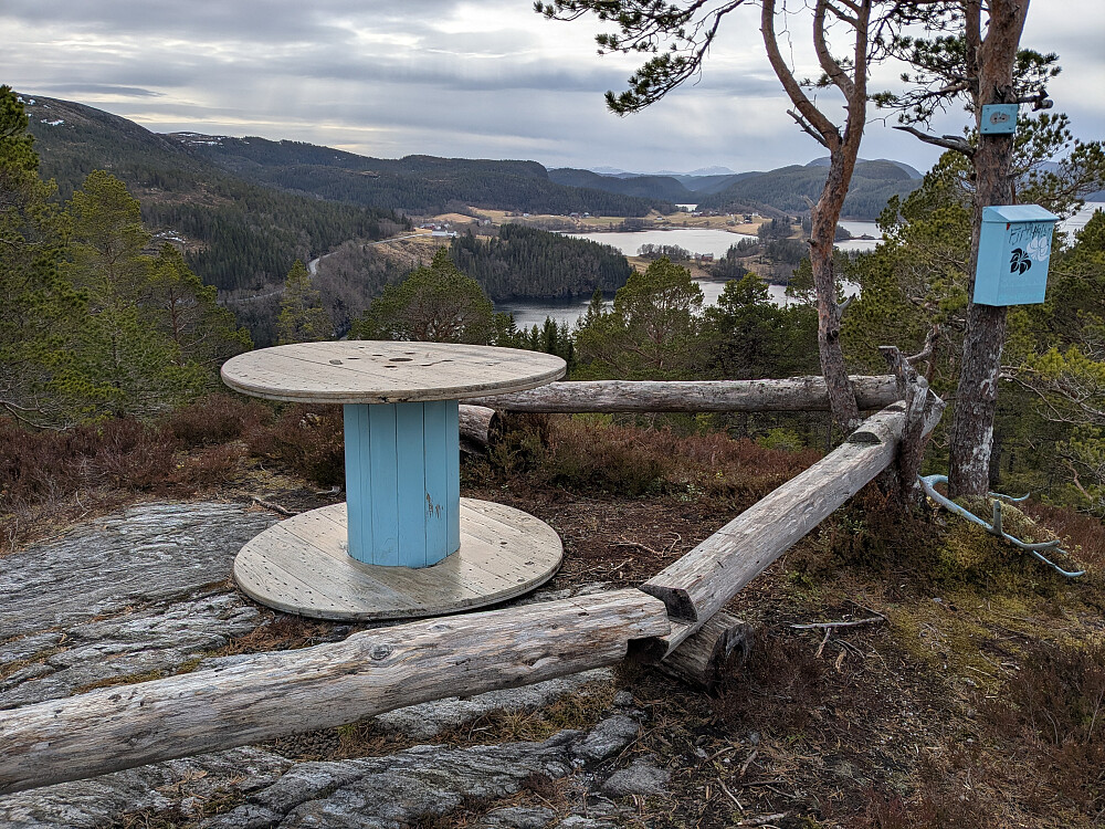 Utsiktspunkt på Fjalihatten