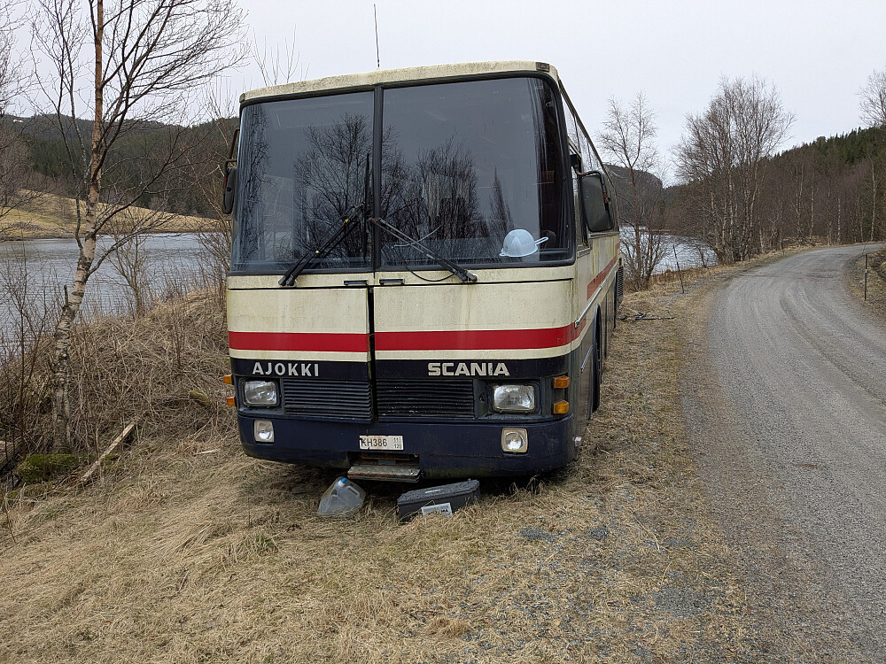 Parkering like før bussholdeplassen