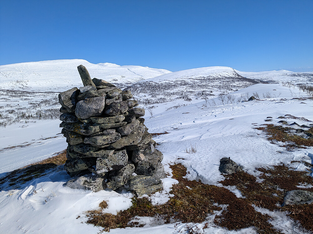 Toppvarden på Langliklumpen