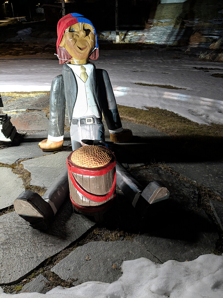 Den eneste jeg møtte på turen