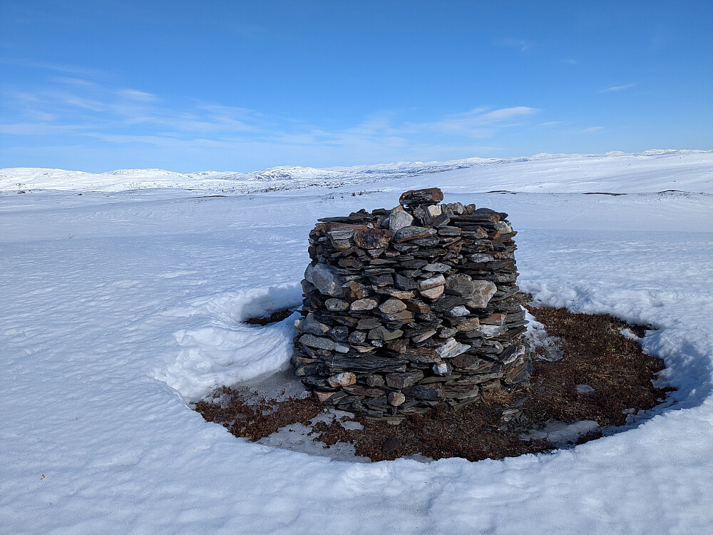 Toppvarden på Gasterfjellet