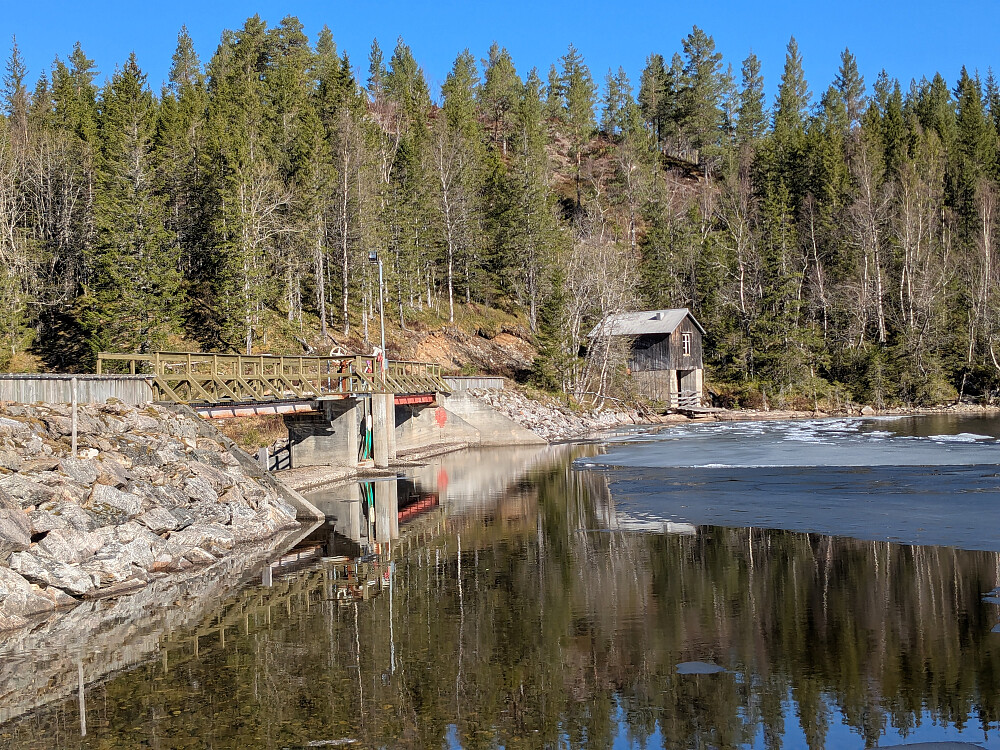 Dammen ved Liavatnet