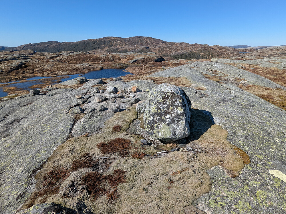 Toppen av Storslåttfjellet