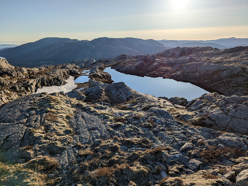 Toppen av Oladalstinden