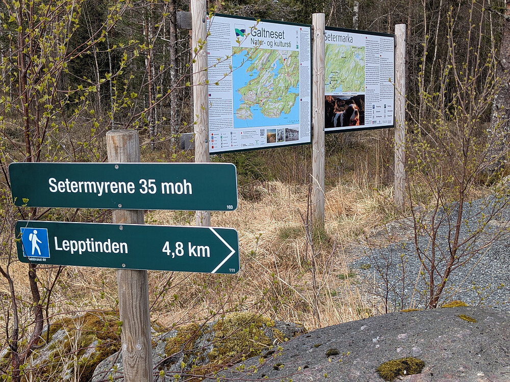 Flott info ved veistart