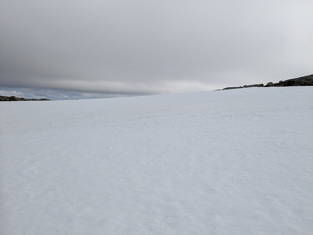Snøflate mot Kjølstadfjellet